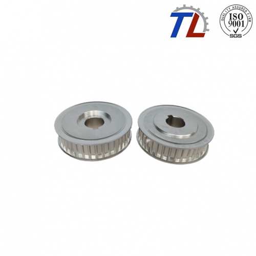 T-shaped toothed timing pulley