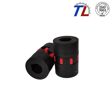Plum blossom elastic coupling